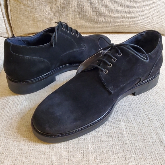 Florsheim Suede Comfortech Oxfords - Picture 2 of 8